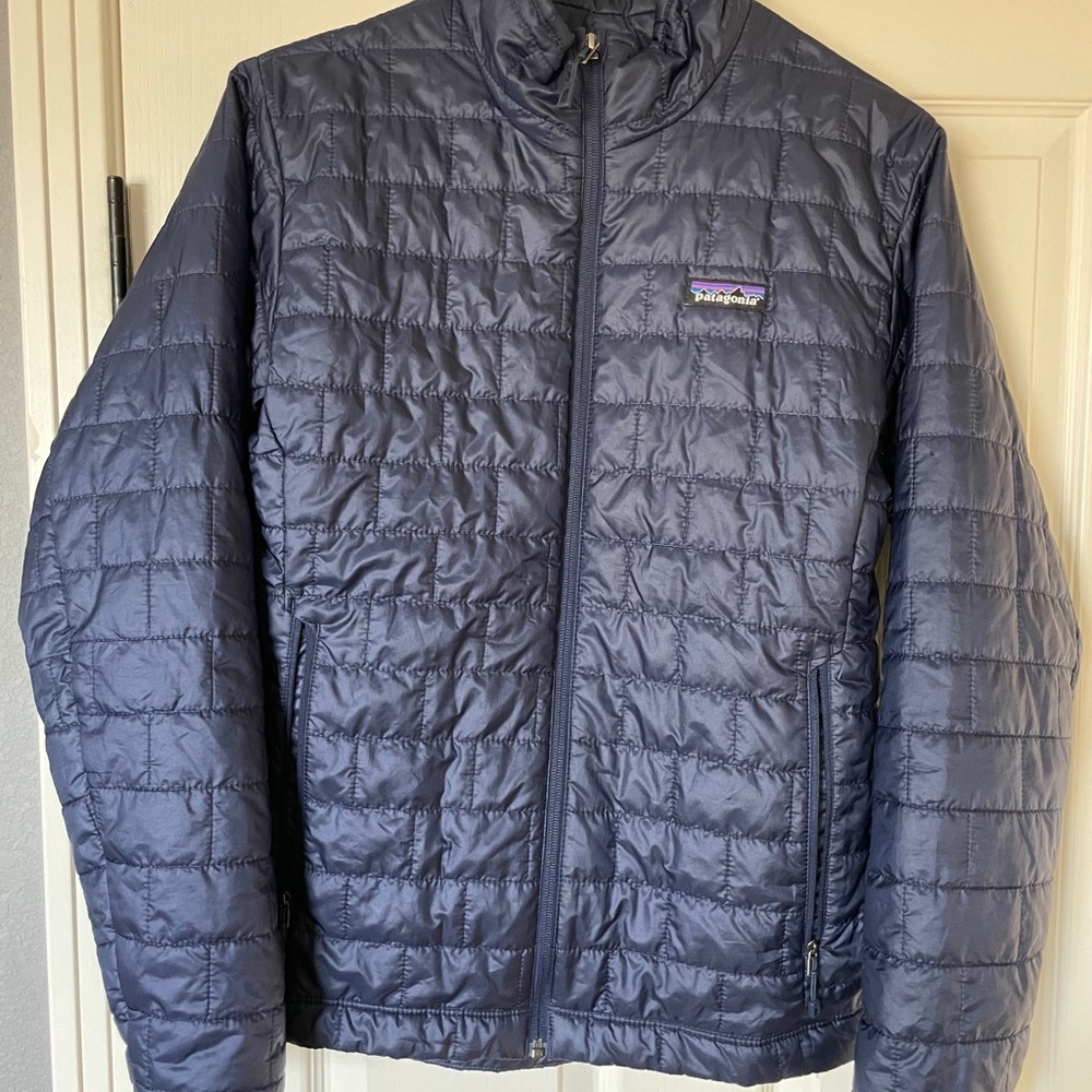 Patagonia Nano Puff jacket - mens size small - navy